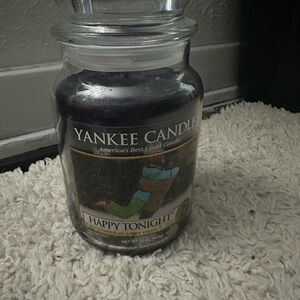 Yankee Candle Happy Tonight Dark Purple Jar